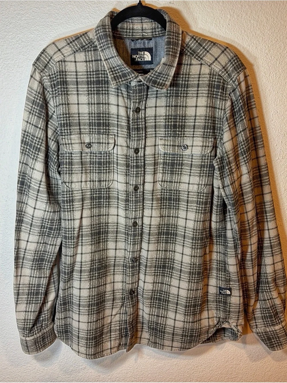 The North Face classic plaid